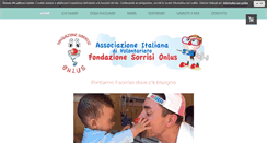 Desktop Screenshot of fondazionesorrisi.it